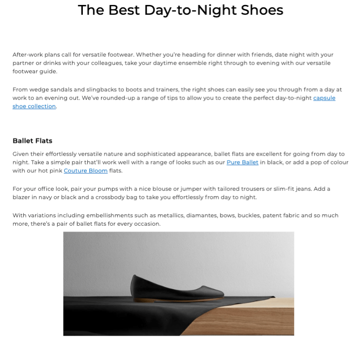 The best day-to-night shoes article for Clarks by copywriter Surena Chande